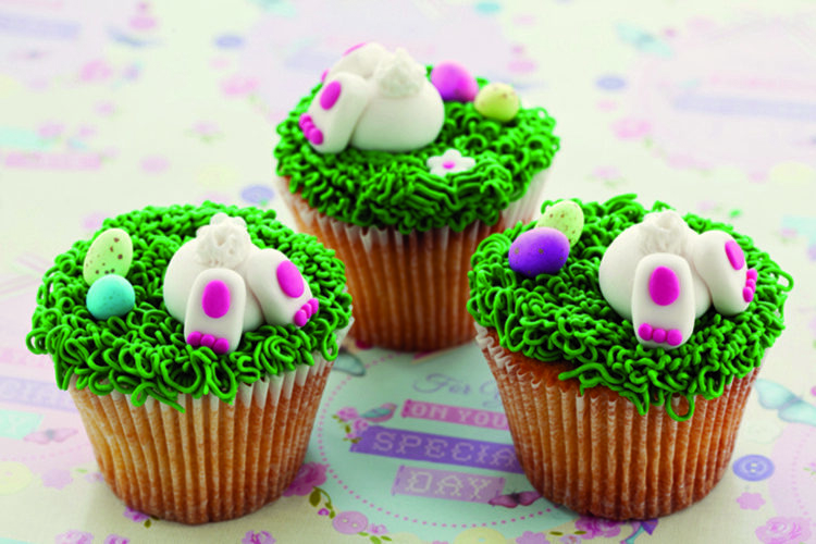 Easter-themed cupcakes make a great treat for youngsters